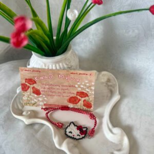 Χειροποίητο μαρτάκια Hello Kitty