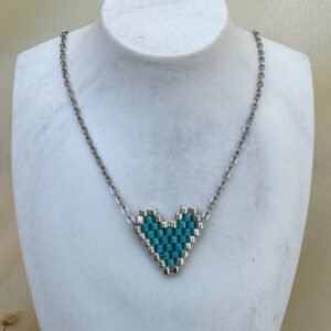 kolie me xantres miyuki kardia blue diamond KL1782 C AS.