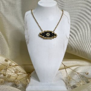 ΚΟΛΙΕ ΜΑΤΙ (Black - Gold)-MT1705