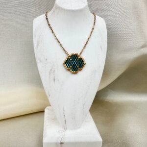 kolie me xantres miyuki gold turquoiseTR1200 1208