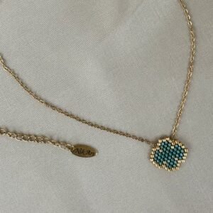 kolie me xantres miyuki gold turquoiseTR1200 1208,